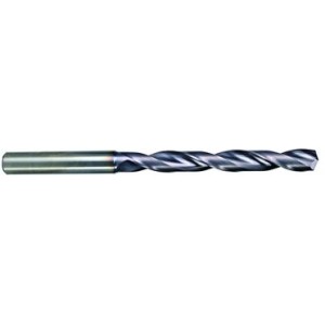 (.2969) 19/64 Dia. - Solid Carbide 8xD Coolant Fed Drill-TiAlN