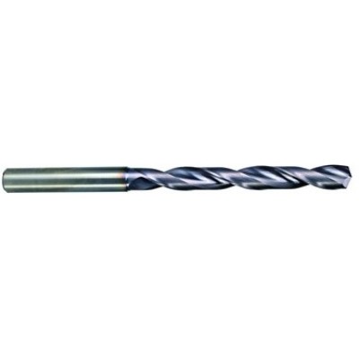 (.3543) 9mm Dia. - Solid Carbide 8xD Coolant Fed Drill-TiAlN