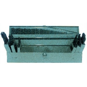 3 in 1 Combo Set (1/16-1/2 by 64ths / A-Z / 1-60) -Surface treated -115 Pc. HSS Jobber Drill Set